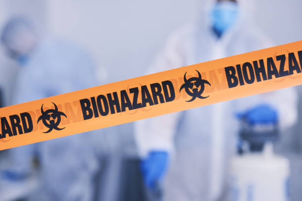 Professional Infectious Disease Decontamination technician working in Burbank, CA